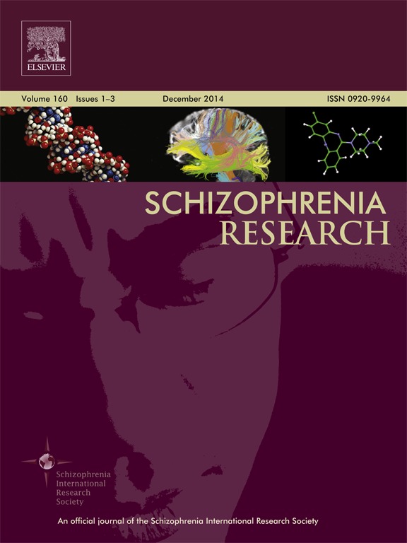 Research Articles On Schizophrenia Pdf
